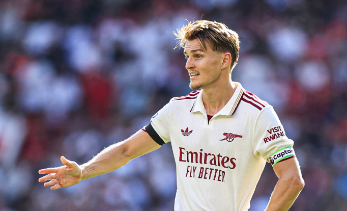 英媒：厄德高入选国家队，证明伤情不影响对阵利物浦的比赛